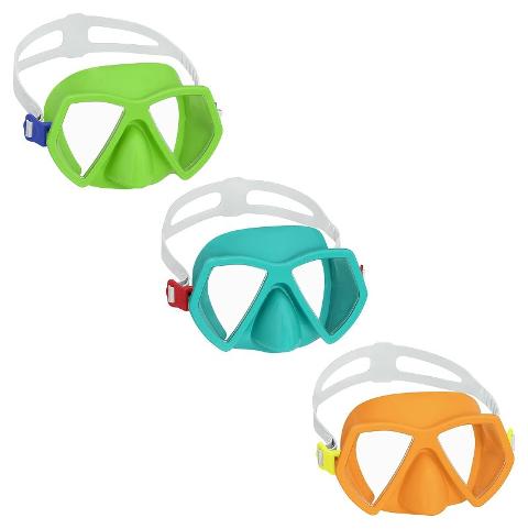 MASCHERA ESSENTIAL EVO, 7-14 ANNI, COLORI ASSORTITI BLISTER SINGOLO Best Way (gonfiabile)