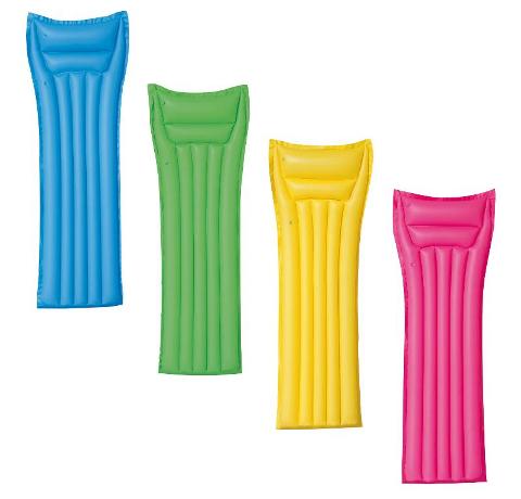 Materassino Tinta Unita Eco, Cm. 183X69, 3 Colori Assortiti Best Way (gonfiabile)
