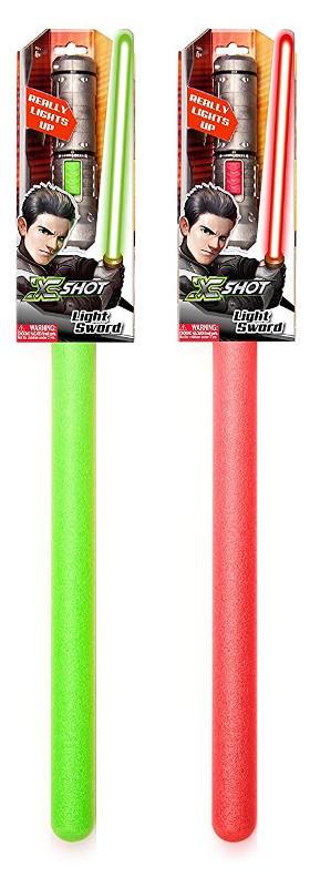 X-SHOT Light Swords, Sword With Hangtag,Dump Bin PDQ Zuru
