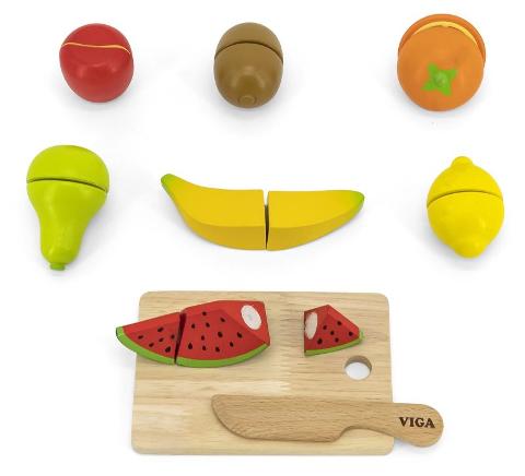 FRUTTA LEGNO TAGLIABILE 17 PZ Distributori Giocattoli (importazione)