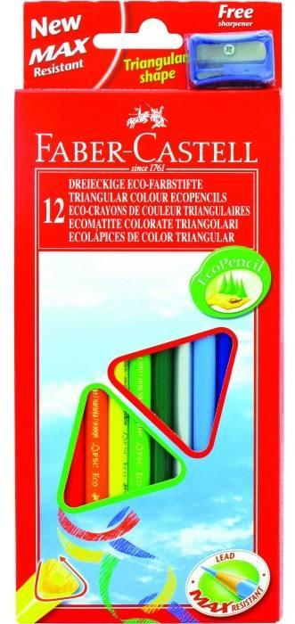 Mat. Col. Triang. Eco 12+temp. #120512EU faber-castell