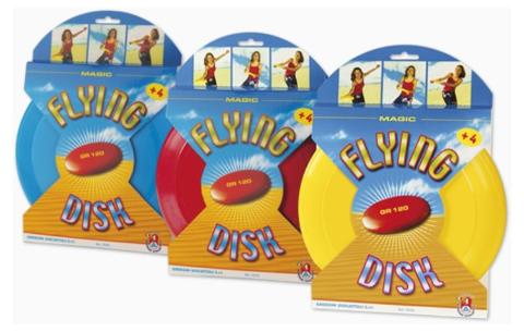 AMERICAN MAGIC FLYING DISK GR. 120 - Cm.23xx (box) androni