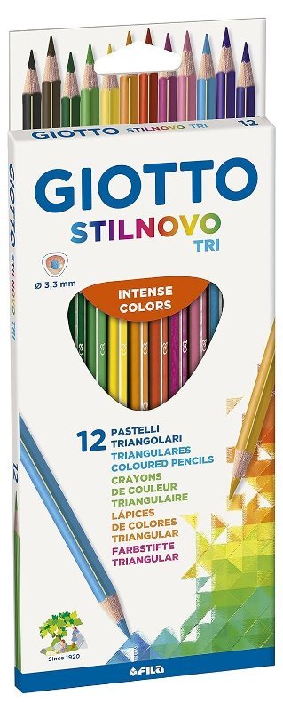 PASTELLI STILNOVO TRI 12 fila