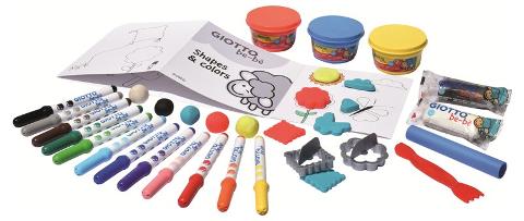 Giotto be-be' New Creative Set - Coloring&Modelling fila