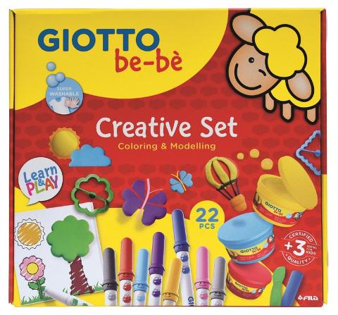 Giotto be-be' New Creative Set - Coloring&Modelling fila