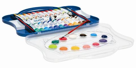 Giotto Tempera Extra in tubetto 12 ml Scatola 24 pz Colori assortiti fila