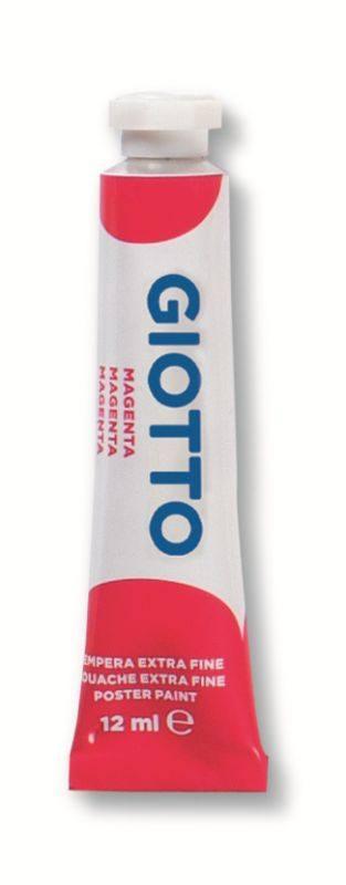 TUBO TEMPERA GIOTTO 12ML MAGENTA fila