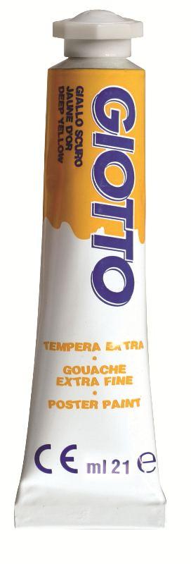 TUBO TEMPERA GIOTTO 21ML GIALLO SCURO fila