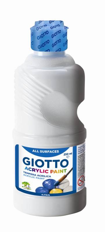 FLACONE 250ML GIOTTO ACRYLIC BIANCO fila