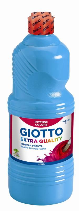 FLACONE 1LT GIOTTO TEMPERA CYAN (AZZURRO CIANO) fila