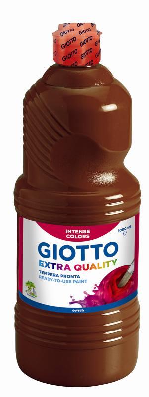 FLACONE 1LT GIOTTO TEMPERA MARRONE fila