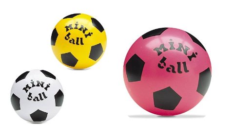 Pallone MINI BALL Diam.140 SGONFIO sc x 180 ass.to 4 col. mondo