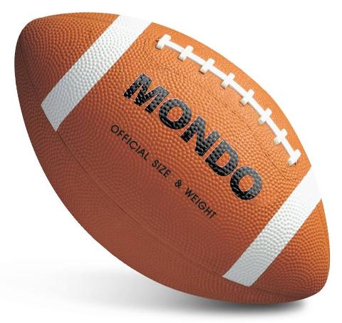 FOOTBALL AMERICANO pallone cucito SGONFIO mondo