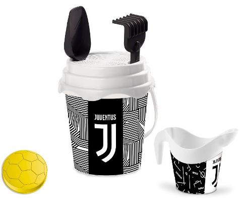 F.C. JUVENTUS BUCKET SET D.17 + innaff. + acc. mondo