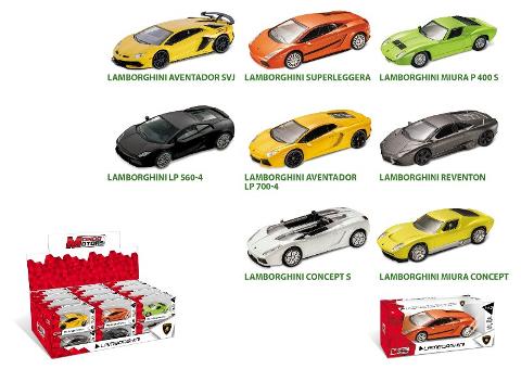 ASS.LAMBORGHINI COLLECTION A 1/43 SCX24 mondo