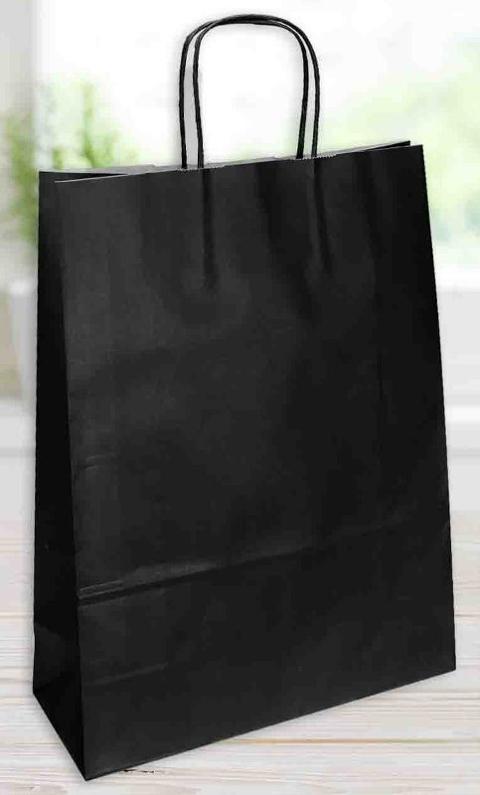 Shopper Jolly Nero - 22x10x32 florio