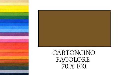 FACOLORE 70x100 MARRONE (10FF) 200G/M2 Fedrigoni SPA (Fabriano)