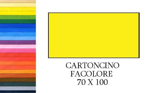 FACOLORE 70x100 GIALLO (10FF) 200G/M2 Fedrigoni SPA (Fabriano)