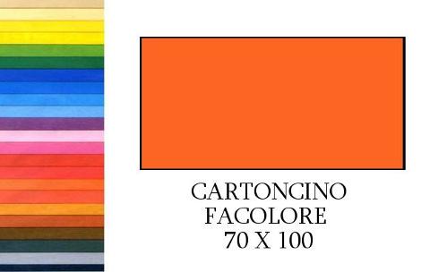 FACOLORE 70x100 ARANCIO (10FF) 200G/M2 Fedrigoni SPA (Fabriano)