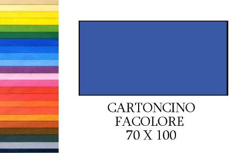 FACOLORE 70x100 BLEU (10FF) 200G/M2 Fedrigoni SPA (Fabriano)