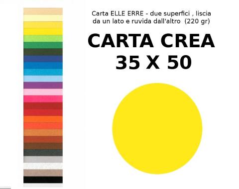 CARTACREA 35x50 GIALLO (10FF) 220G/M2 Fedrigoni SPA (Fabriano)