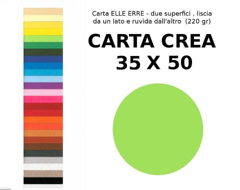 CARTACREA 35x50 VERDE PISELLO (10FF) 220G/M2 Fedrigoni SPA (Fabriano)