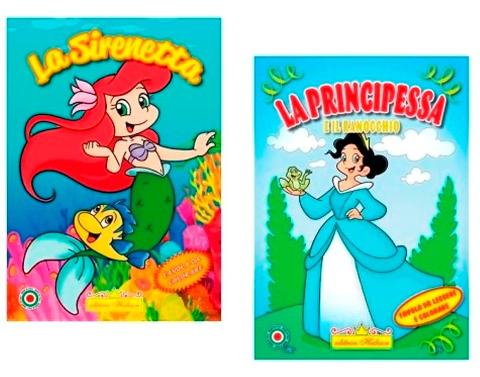 LIBRI DI FAVOLE DA COLORARE ASSORTITI - CONFEZIONE DA 24 PEZZI Hedison Editrice (libretti per bambini)
