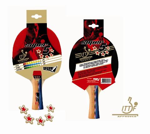 RACCHETTA 5 STARS ITTF APPROVED Mandelli (ex SportImport)