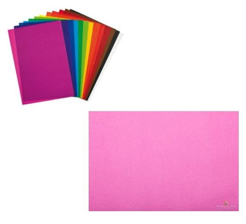 Confezione 24 fogli carta velina 21 gr colore Rosa cartotecnica-rossi