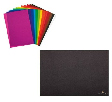 Confezione 24 fogli carta velina 21 gr colore Nero cartotecnica-rossi