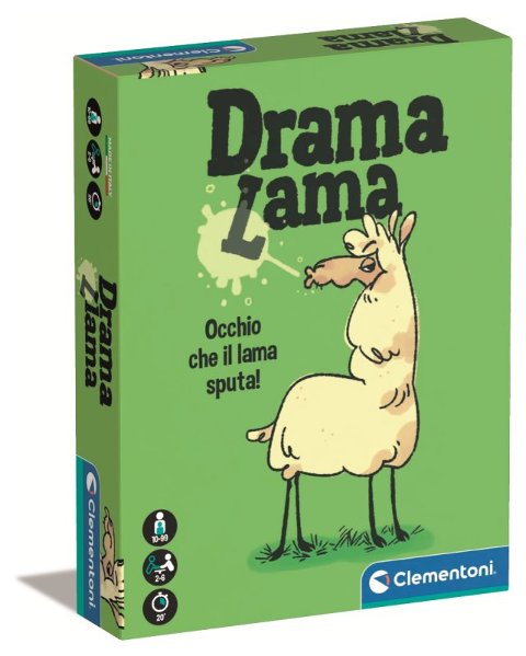 Party Game Drama Llama clementoni