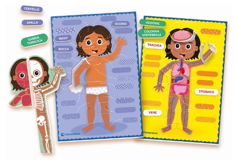 Montessori Il Corpo Umano clementoni