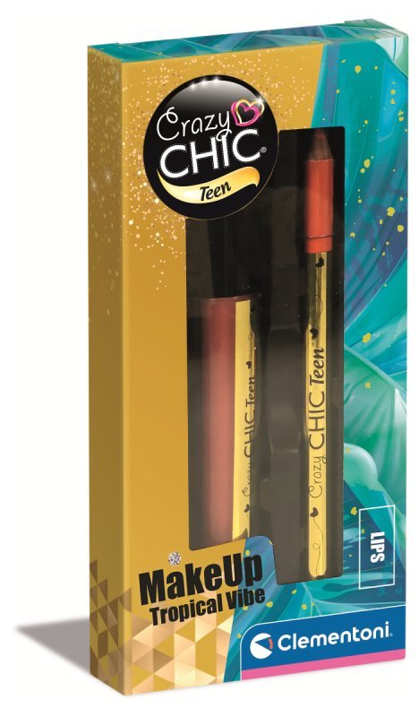 Crazy Chic Teen - Lipgloss & Matita Tropical clementoni