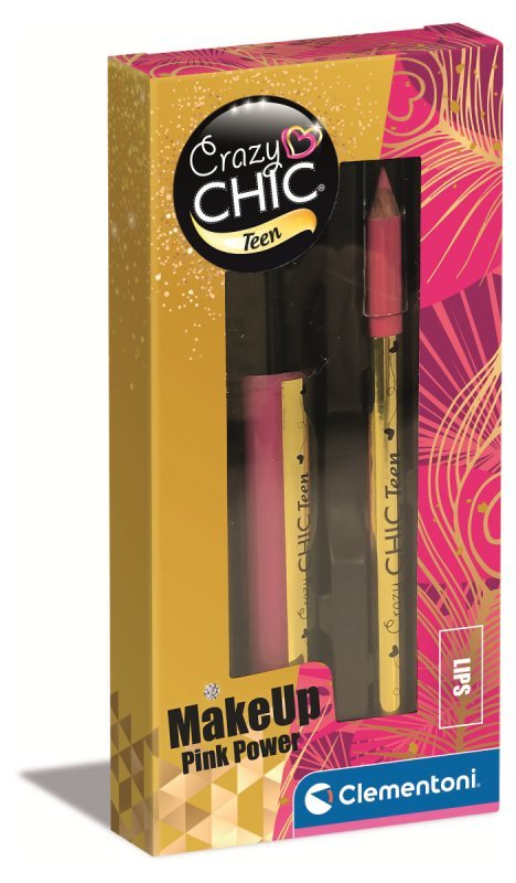 Crazy Chic Teen - Lipgloss & Matita Pink clementoni