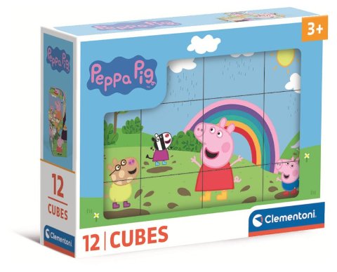 Cubi 12 Peppa Pig clementoni