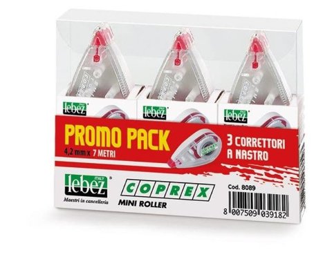 BLISTER CORRETTORE MINI COPREX 2+1 lebez