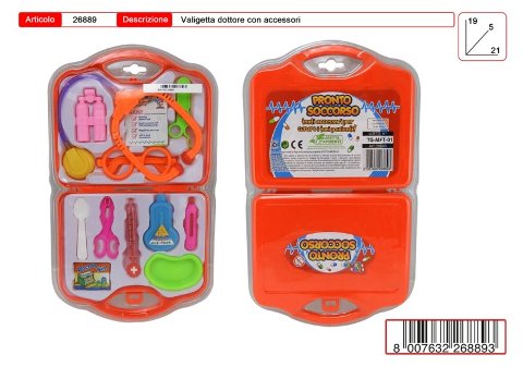 VALIGETTA DOTTORE IN DOPPIO BLISTER toys-garden