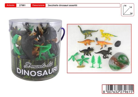 SECCHIELLO DINOSAURI toys-garden