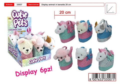 ANIMALI IN BORSETTA toys-garden