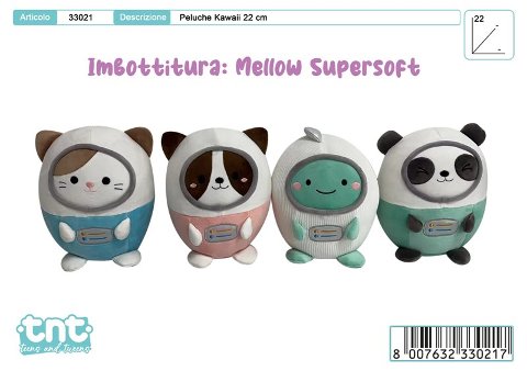 TnT KAWAII SPACE ANIMALS 22cm toys-garden