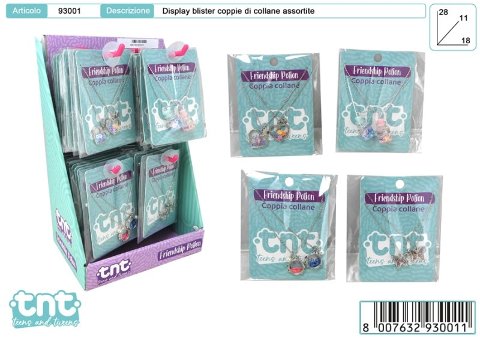 TnT FRIENDSHIP POTION COPPIA COLLANE Disp 36 toys-garden