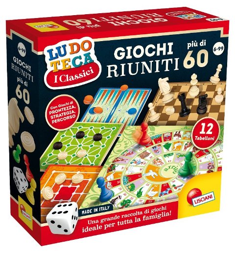 LUDOTECA GIOCHI RIUNITI PIU' DI 60 lisciani