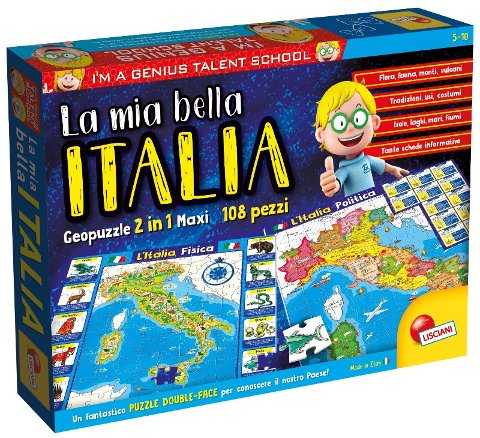 GEOPUZZLE LA MIA BELLA ITALIA lisciani