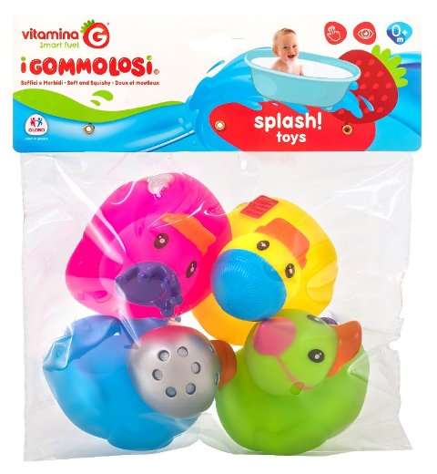 GOMMOLOSI PAPERE 4 PZ Globo (importazione)