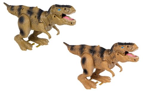 DINOSAURO CAMMINANTE B/O C/SUONI 2COL TRY ME Globo (importazione)