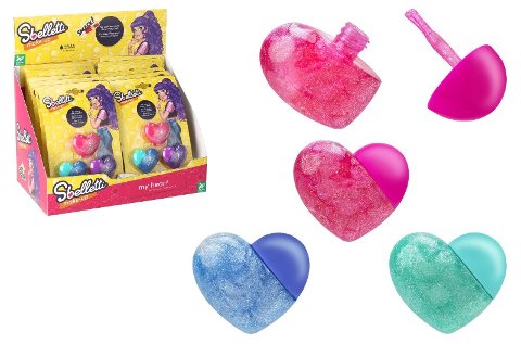 SBELLETTI SMALTI CUORE 3PZ IN D/BOX DA 12 PZ Globo (importazione)