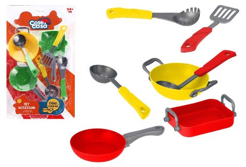 PENTOLINE C/ACC. CUCINA 2 MOD ASS Globo (importazione)