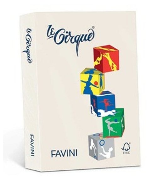 LE CIRQUE 80 AVORIO A4 risma carta fotocopie le cirque A4 500 fogli 80 gr avorio favini