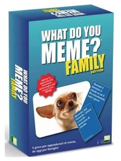 WHAT DO YOU MEME? FAMILY EDITION Rocco Giocattoli SRL