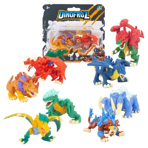 DINOFROZ BLISTER 2 MINI PERSONAGGI giochi-preziosi